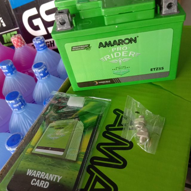 แบตเตอรี่AMARON​ ETZ5S.