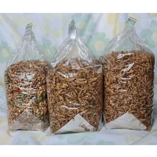ปลาจิ้งจั้ง ปลากรอบ3รส งา/ไม่งา/สมุนไพร กรอบอร่อย น้ำหนัก500กรัม (กัลยาปลาหมึกแห้ง)