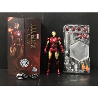 (พร้อมส่งแท้original)** มีไฟ** ZD TOYS Ironman Mark IV 4 **มีไฟ**