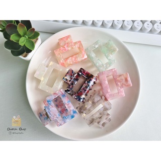 พร้อมส่งที่ไทย กิ๊ฟหนีบผม  กิ๊ปติดผมลายหินอ่อน หลายสี สีสันพาสเทลสดใส แฟชั่นเกาหลี  งานสวยวิบวับสุดๆ