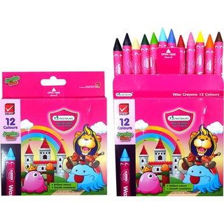 ดินสอสีเทียน MASTERART ขนาดใหญ่ 12 สี (Jumbo size)