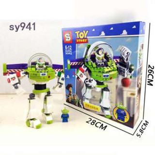 ตัวต่อบล็อคต่อแบบเลโก้นาโนเป็นโมเดลการ์ตูน ทอยสตอรี่ Toy story S Brick and block nano lego