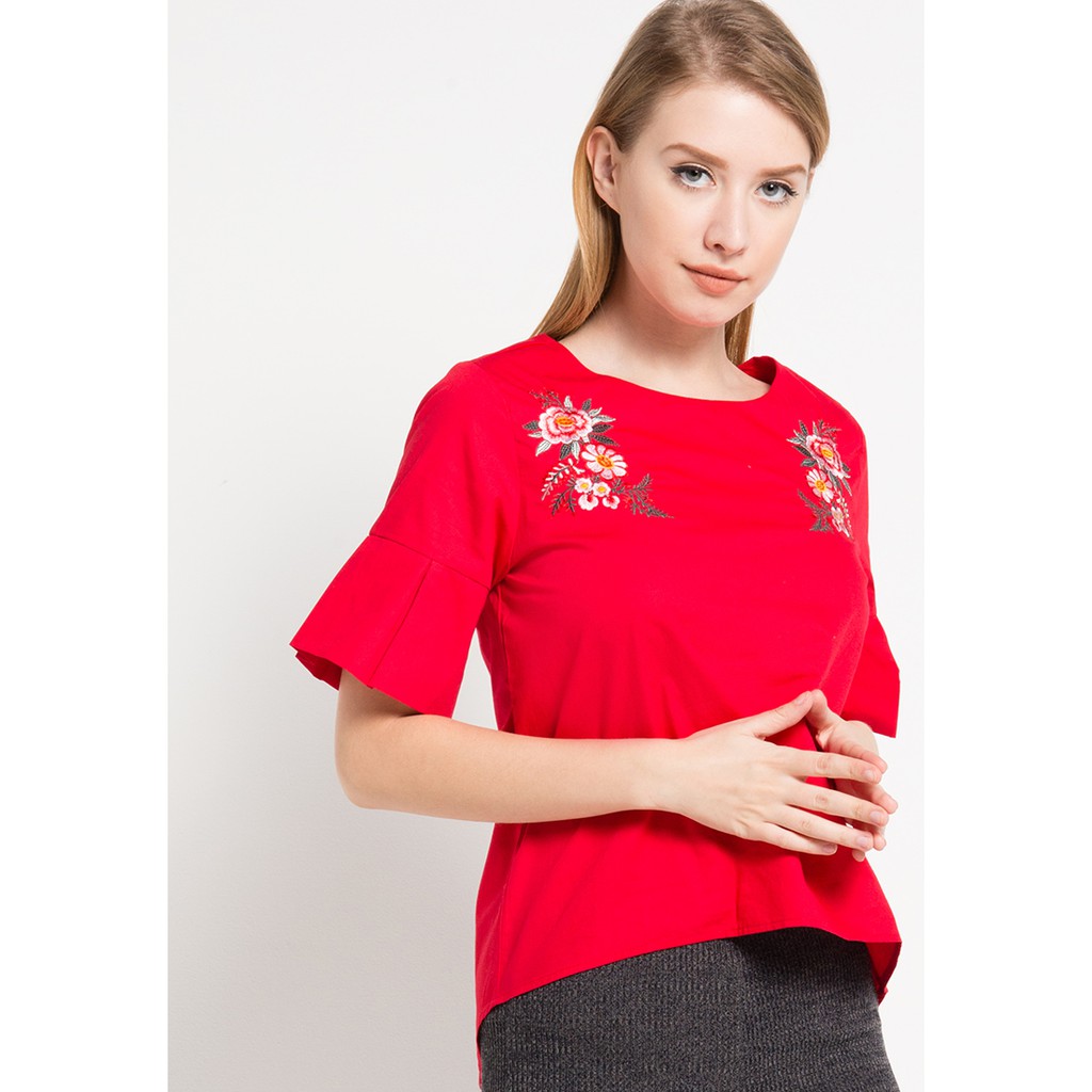 Blfwoman Womens Blouses Woman Top - Eowyn Embro Top