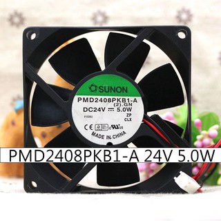 For Sunon PMD2408PKB1-A 80mm 24V 5.0W 8CM 8020 Frequency converter cooling fan