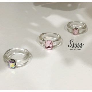 RINGSET 05 -  RICH COLOR RINGS (3 RINGS)