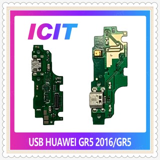 USB Huawei GR5/GR5 2016/KLL-L22 อะไหล่สายแพรตูดชาร์จ Charging Connector Port Flex Cable（ได้1ชิ้นค่ะ) ICIT-Display