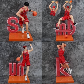 Top SLAM DUNK โมเดลฟิกเกอร์ Sakuragi Kaede Rukawa Ryota Mitsui Akagi ของเล่น ของขวัญ สําหรับตกแต่งบ้าน