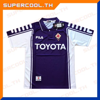 Fiorentina 1999/2000 Vintage Jersey เสื้อฟุตบอลฟิออเรนติน่าย้อนยุค เสื้อFiorentina