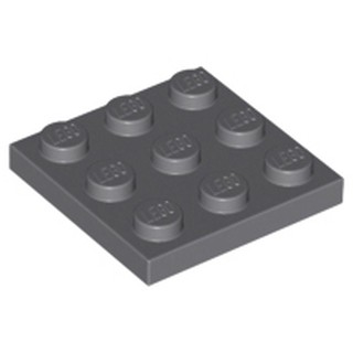 [119] ชิ้นส่วนเลโก้ Lego Part Plate 3 x 3 (11212) ราคา/ชิ้น