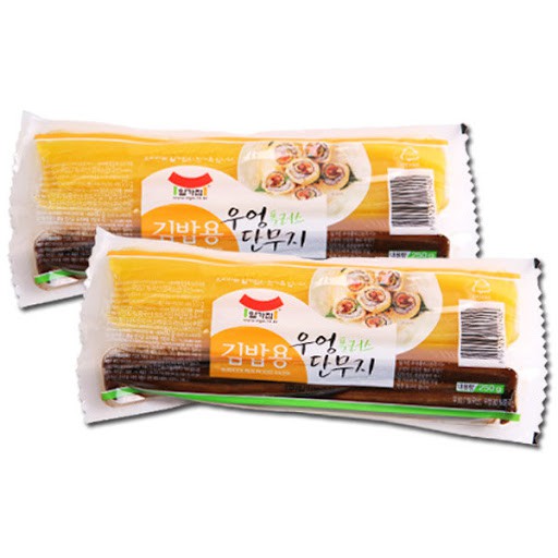 พร้อมส่ง 김밥용 우엉+단무지 ชุดผักดอง(คิมบับ) Pulmuone for kimbap 250g