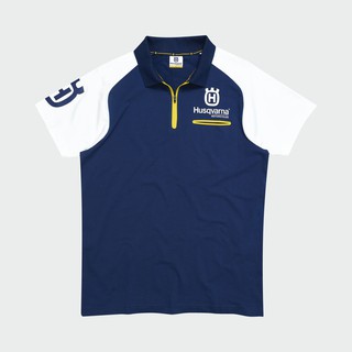 เสื้อโปโลคอปก Husqvarna Replica Team Polo - Racing Polo ลิขสิทธิ์แท้ HUSQVARNA แท้ 100%