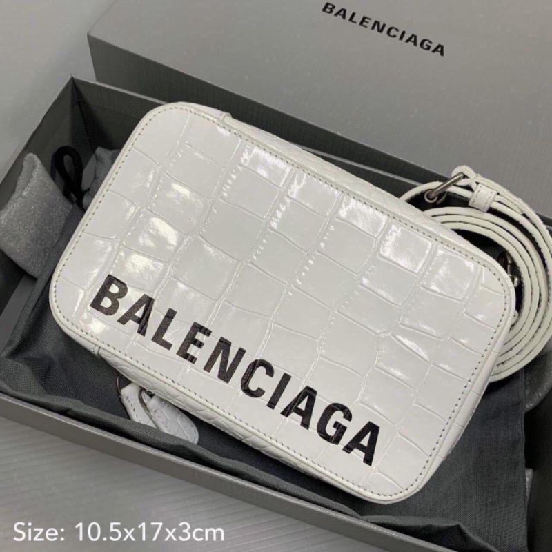 balenciaga crossbody white