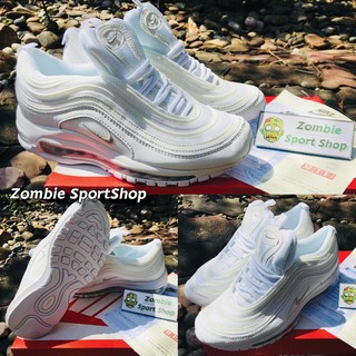 รองเท้าAir Max97 "Triple White" Size36-40 ส่งฟรีKerry