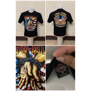 เสื้อวินเทจ (harley davidson) ป้ายฮาเลย์ผ้าCotton shirt (มีให้เลือกหลายลาย)