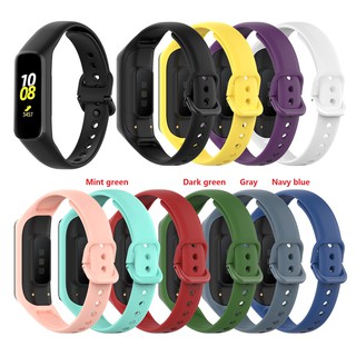 สายนาฬิกาข้อมือซิลิโคนสำหรับ Samsung Galaxy Fit e R375