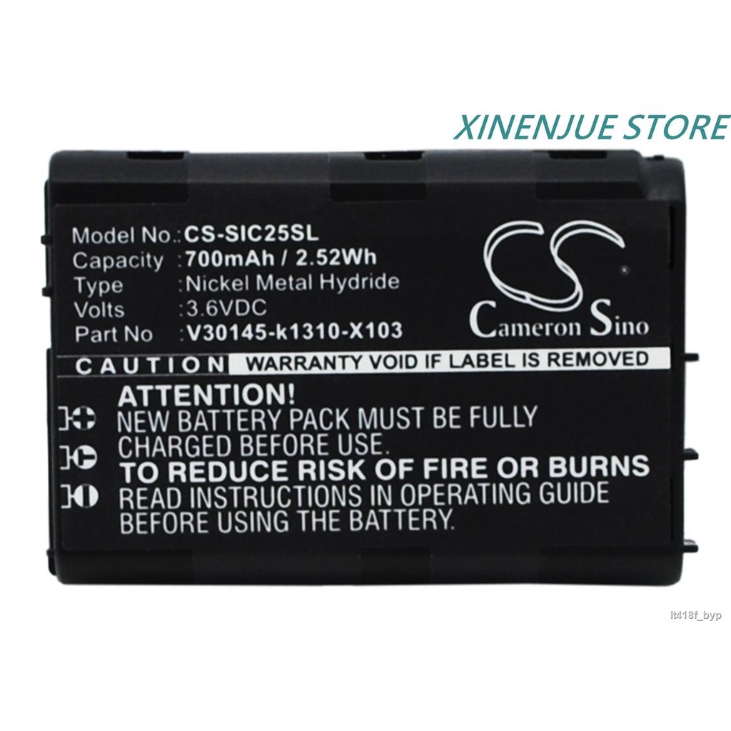 Batterie Siemens V30145-K310-X359 – 2.4V, 650mAh, Ni-MH, Remplacement Compatible Pour Appareils Spécifiques