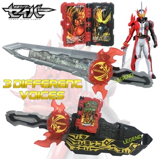 [AOAO] Kamen Rider Saber Red Brave Dragon Henshin เข็มขัดดาบ พร้อมหนังสือขี่รถ ของเล่น