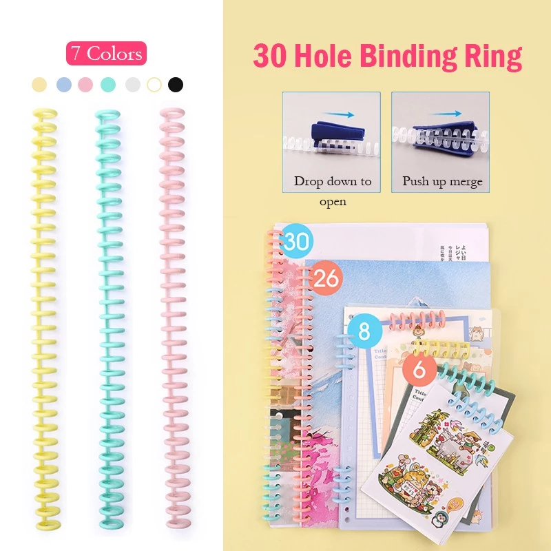 สันกระดูกงู สันห่วง ถอดได้ 12mm ห่วงเข้าเล่ม