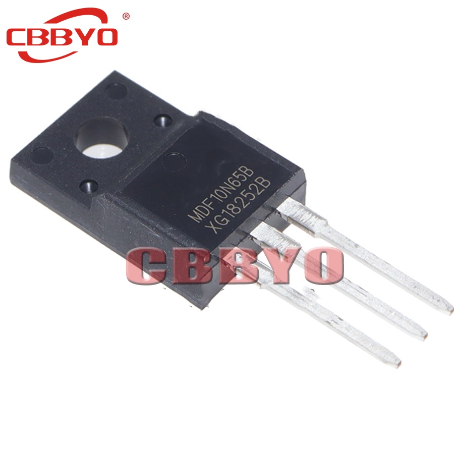 10 ชิ้น MDF10N65B TO-220F MDF10N65 10N65 10N65B ยี่ห้อใหม่