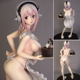 Figure ฟิกเกอร์ Model โมเดล By Skytube Super Sonico The Animation Valentine ซูเปอร์ โซนิโกะ ชุดแม่บ้าน