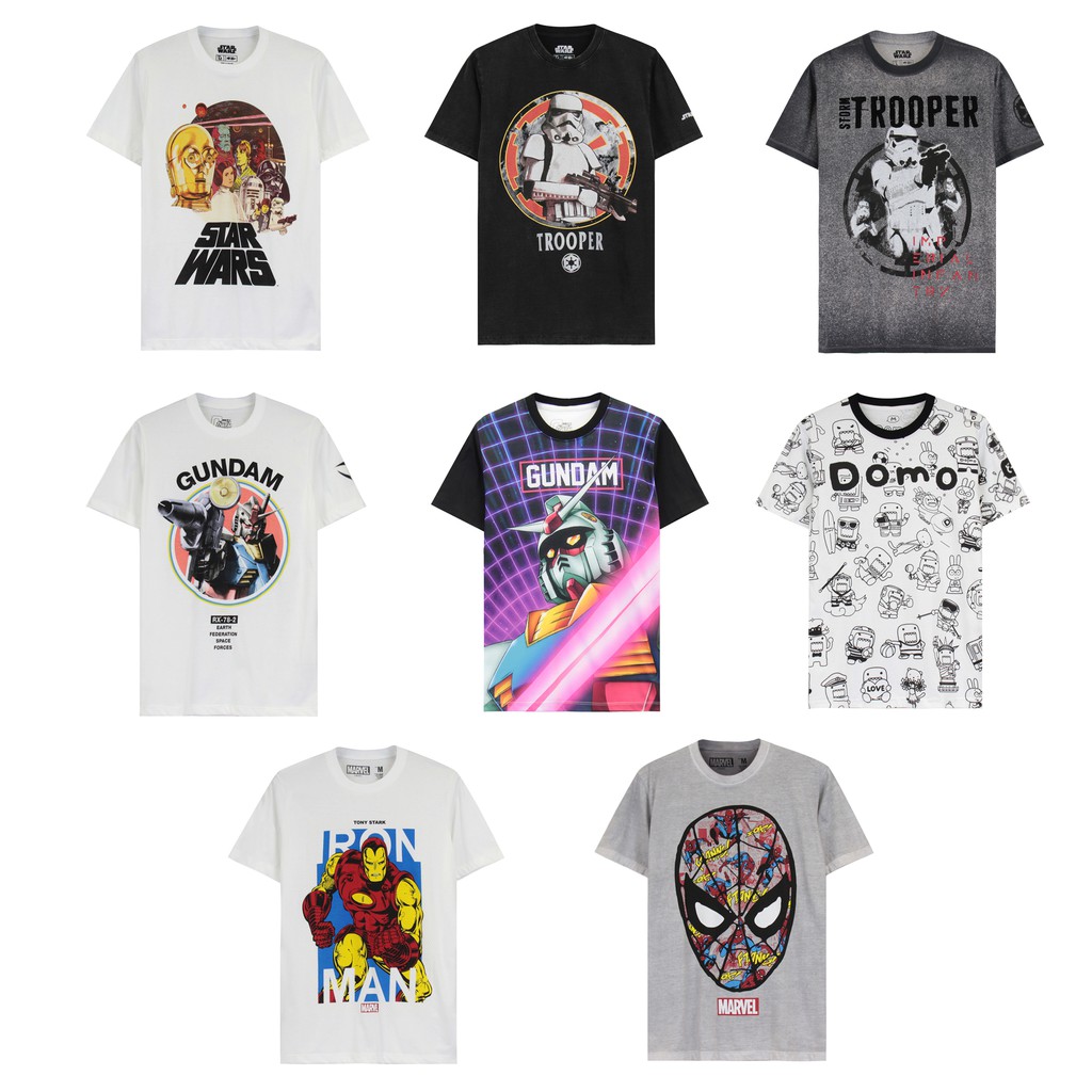 Power7Shop เสื้อยืดการ์ตูน ราคาพิเศษ ลิขสิทธ์แท้ SALE COMICS T-SHIRTS