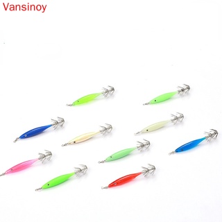 เหยื่อตกปลาหมึก เรืองแสงในที่มืด 1 ชิ้น เหยื่อปลอม เหยื่อตกป…