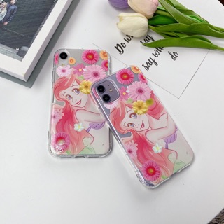 เคสใสแอเรียลลายดอกไม้