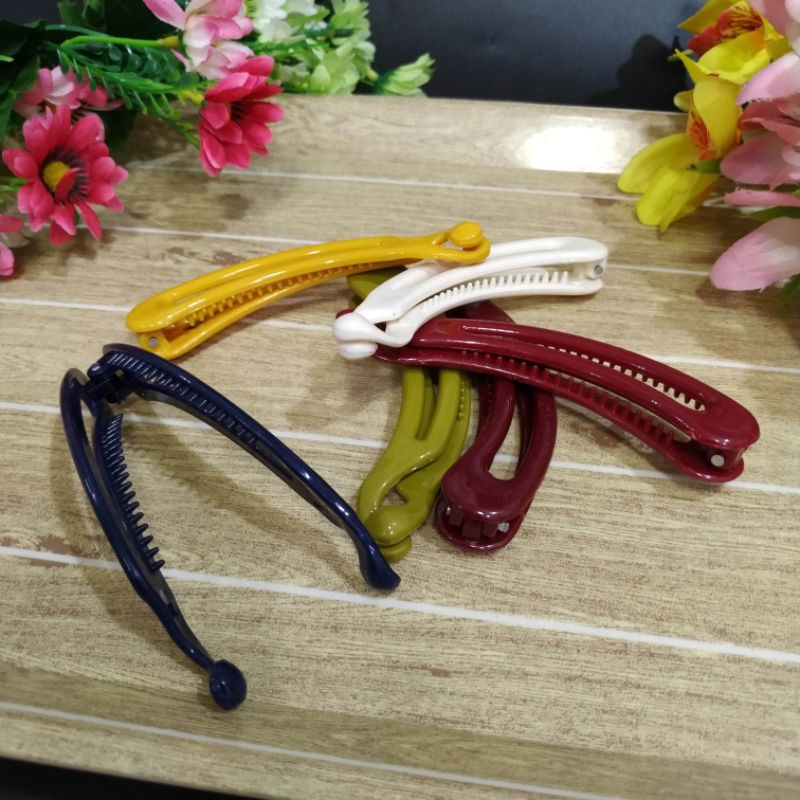 มี 11แบบ>>กิ๊ฟกล้วย BTF#1 สีพื้น กิ๊ฟหนีบผม - รูปที่ 4