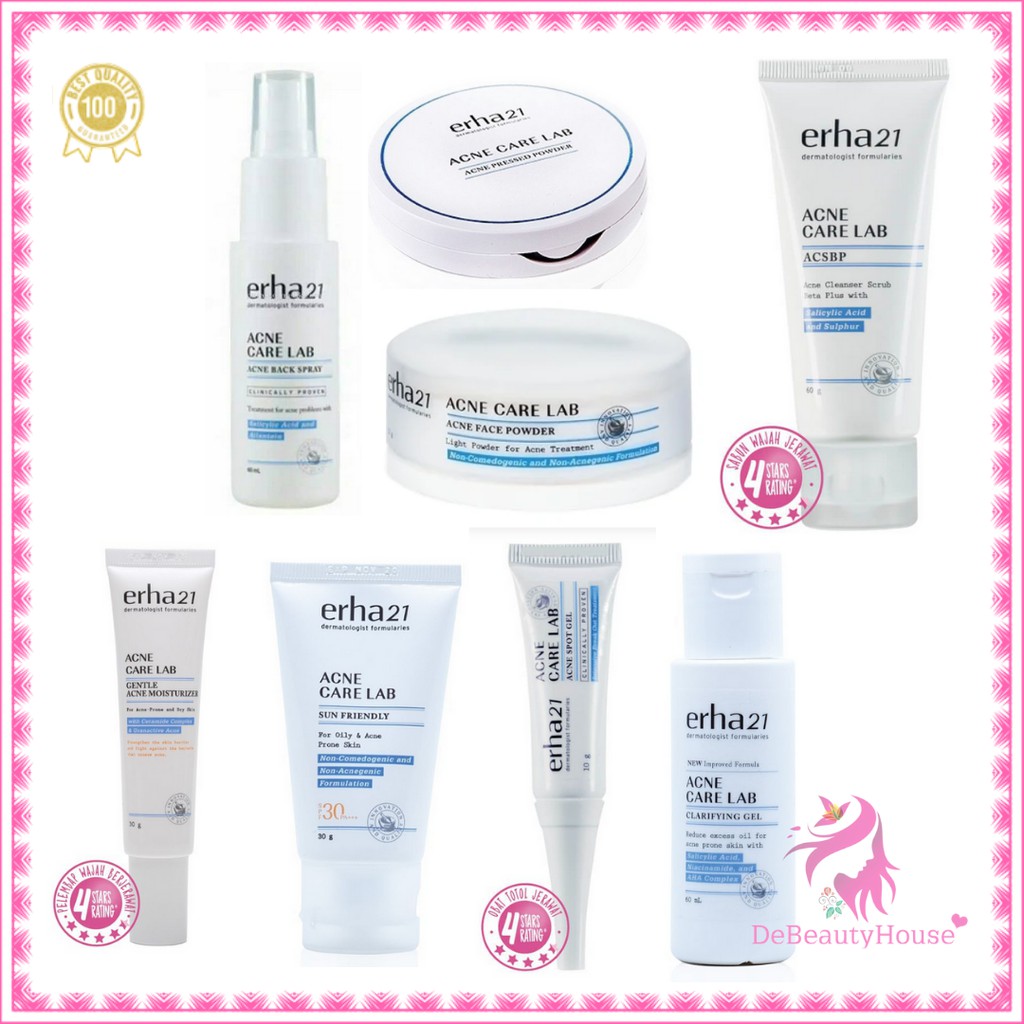 erha21 acne care lab gentle acne moisturizer