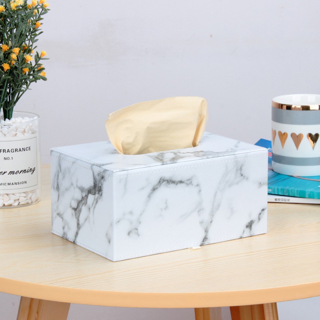KLEAR Tissue Box with Cover-S กล่องใส่กระดาษทิชชู่ กล่องอะคริลิคใส ...