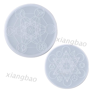 Astrology Astrolabe Tray Ornaments Silicone Mould Crystal Epoxy Resin Mold