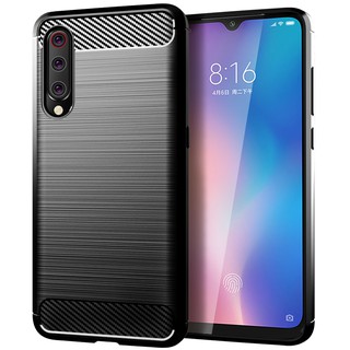 เคส Xiaomi Mi 9 9T Pro 5G 9 8 SE 6X 5X 6 Plus 5C A1 A2 Mi9 Mi8 Lite Mi6 เคสนุ่ม คาร์บอนไฟเบอร์ คุ้มครองกันกระแทก กรณีโทรศัพท์