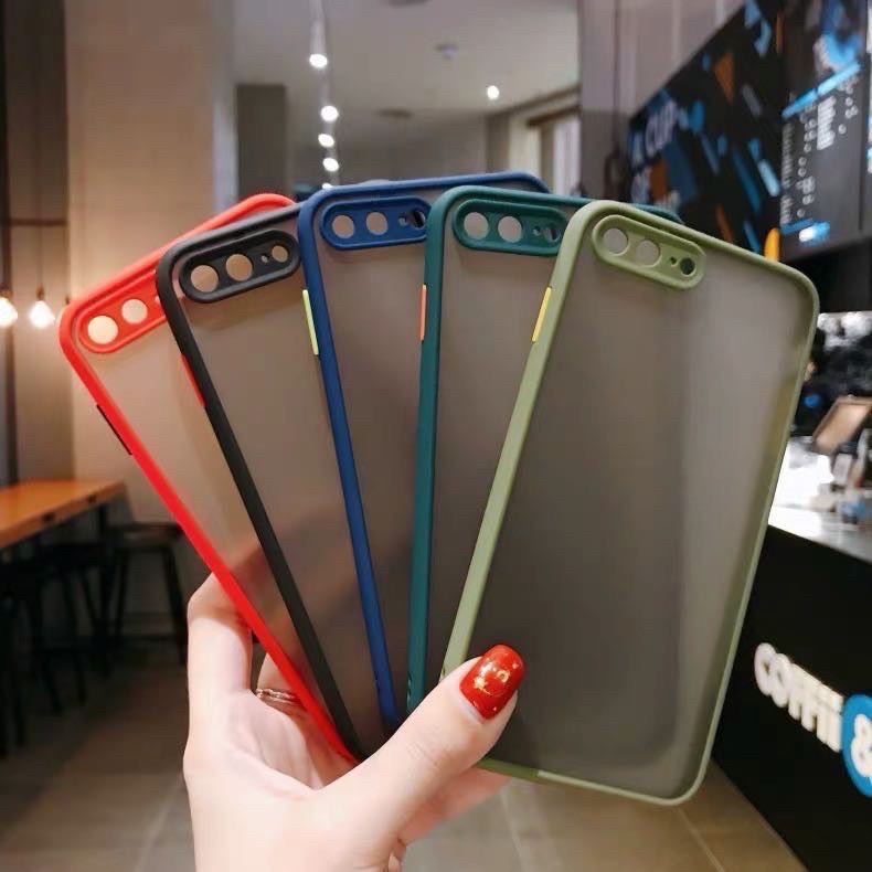 เคสขอบสี 6 / 6s / 6Plus / 6splus / 7 / 8 / 7plus 8 plus เคสกันกระแทก เคสโทรศัพท์