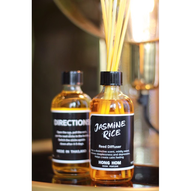 🔥🔥ลดพิเศษ🔥HONGHOM ก้านไม้หอม 120ml คละกลิ่น สูตรเข้มข้น สติกเกอร์ดำ ก้านน้ำหอม น้ำหอมอโรม่า น้ำมันหอมระเหย - รูปที่ 5