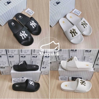 ของแท้ MLB new mound new york yankees รองเท้าแตะ  NY  นำเข้าจากเกาหลี ป้ายแท็กเกาหลี  🇰🇷