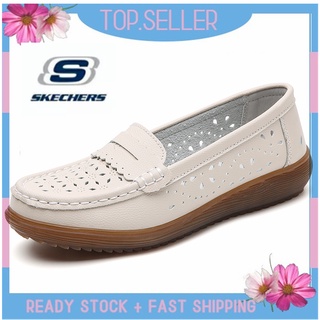 [พร้อมส่ง] *Skechers__go Walk Arch Fit รองเท้าแตะโลฟเฟอร์ ส้นแบน แบบสวม สําหรับผู้หญิง ผู้ชาย