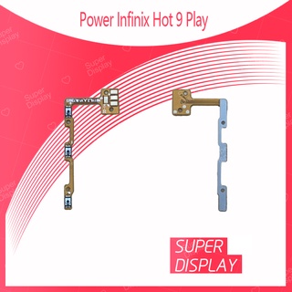 Infinix hot 9 play อะไหล่แพรสวิตช์ ปิดเปิด Power on-offแพรปิดเปิดเครื่องพร้อมเพิ่ม-ลดเสียง(ได้1ชิ้นค่ะ) Super Display