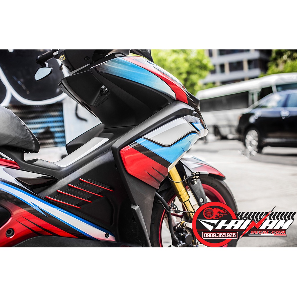 NVX Boss Red White Blue Thailand Stamp