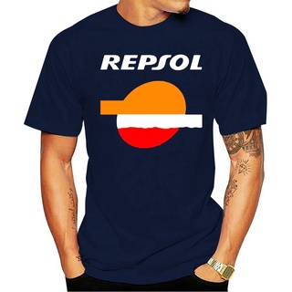 เสื้อผ้าผชRepsol เสื้อยืดลําลองสําหรับผู้ชายแขนสั้นคอกลมทรงหลวมไซส์ Xs-3XlS-5XL