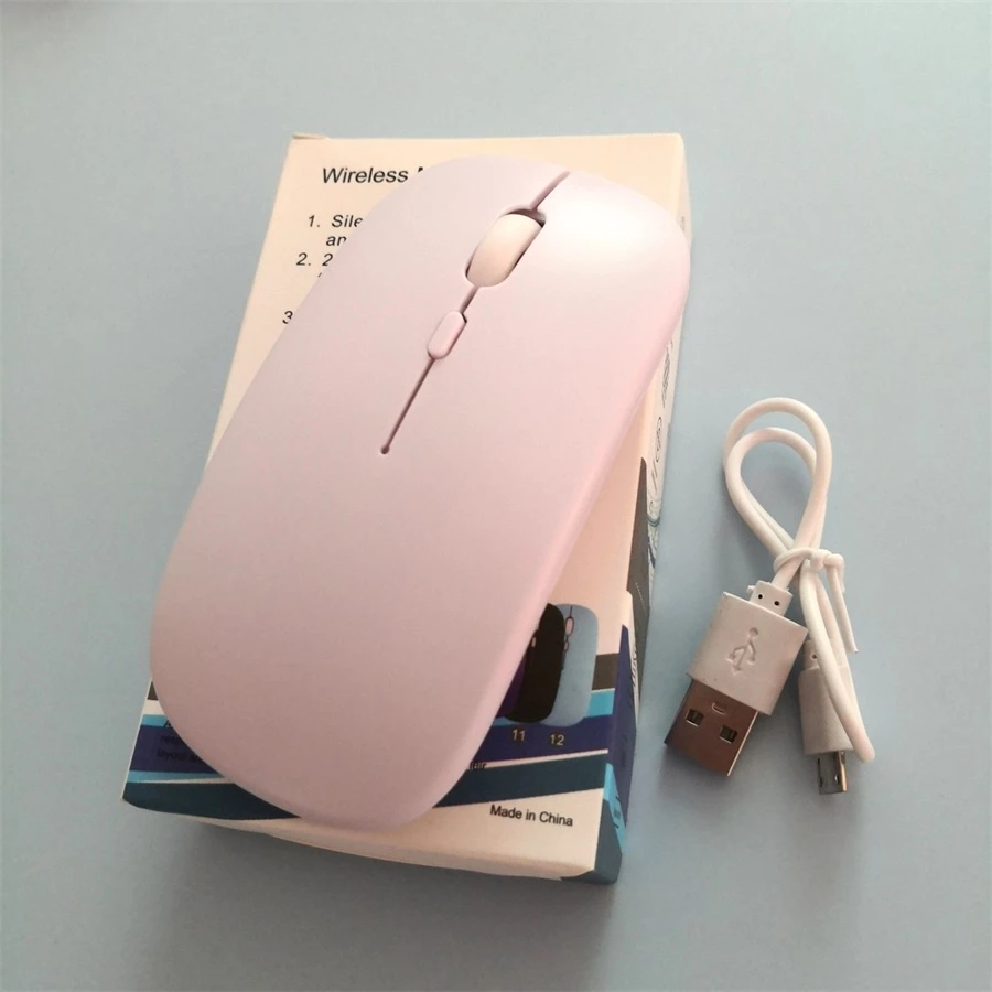 เมาส์ไร้สาย Bluetooth ชาร์จ USB มีแบตเตอรี่ในตัว thumbnail 10