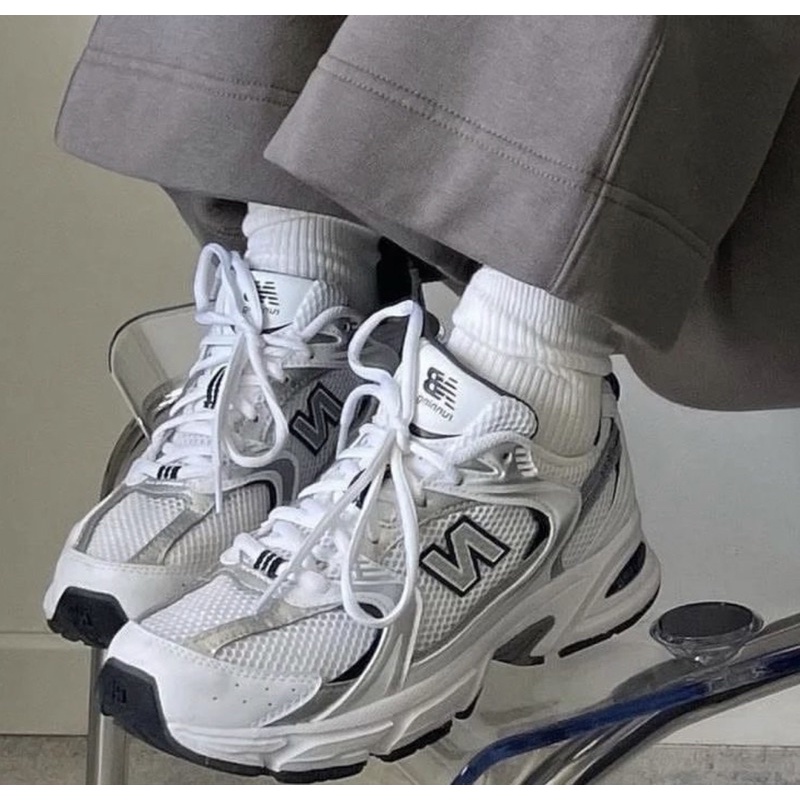 new balance 530💯 พรีมาแรง s.39(25cm) ใส่1ครั้ง พร้อมส่ง