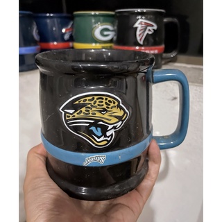 Pladao Collectible NFL Jacksonville Jaguars  แก้วกาแฟ มัค เซรามิค ทีมอเมริกันฟุตบอล แจ็กสันวิลล์ จากัวร์ส 16oz. /500ml.