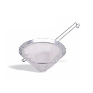 กระชอน สแตนเลส 304 ขนาด 10 CM ตาข่ายขนาด : 0.700 MM Stainless steel sieve 304, size 10 CM, mesh size: 0.700 MM