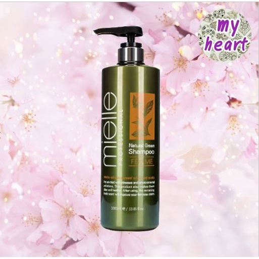Mielle Natural Green Shampoo Femme 1000 ml แชมพูสูตรพิเศษสำหรับคุณผู้หญิงโดยเฉพาะ