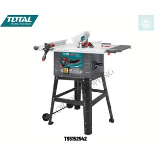 โต๊ะเลื่อยวงเดือน Total รุ่น TS5152542 10 นิ้ว (255 มม.) Table Saw โต๊ะเลื่อย โครงแข็งแรง เลื่อย แท่นตัด