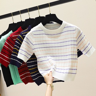 Stripes Knit Shirt เสื้อลายทาง