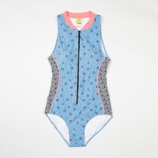 SAPPHIRE ATOM SLEEVELESS ONE-PIECE