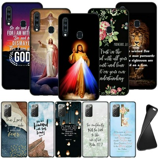 เคสโทรศัพท์ซิลิโคน TPU แบบนิ่ม ลายท่อนพระคัมภีร์ สําหรับ Samsung Galaxy A10 A20 A30 A10S A20S A30S