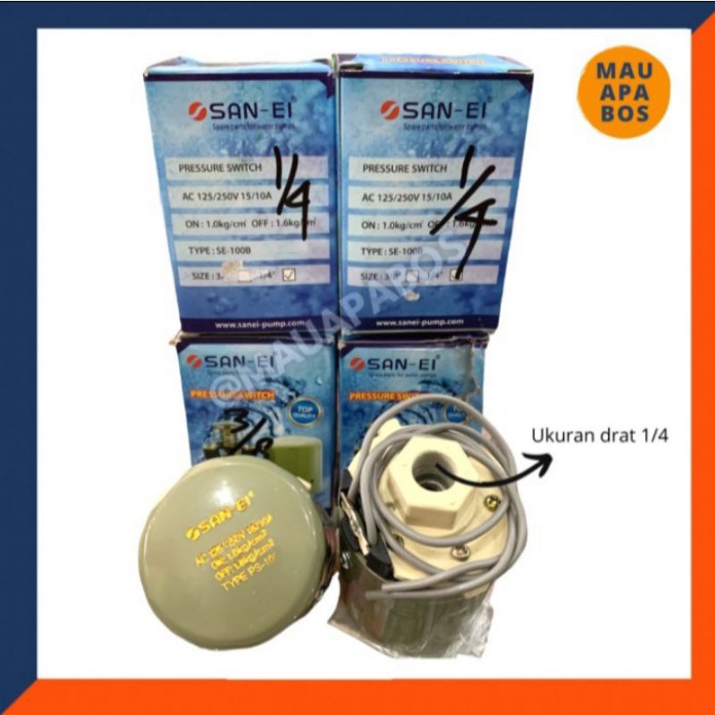 ปั๊มน้ําอัตโนมัติ San-Ei SanEi 1/4