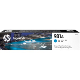้HP 981A J3M68A Cyan ตลับหมึกอิงค์เจ็ท สีฟ้า ของแท้